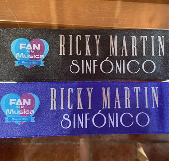 Cintillos estampados Ricky Martin